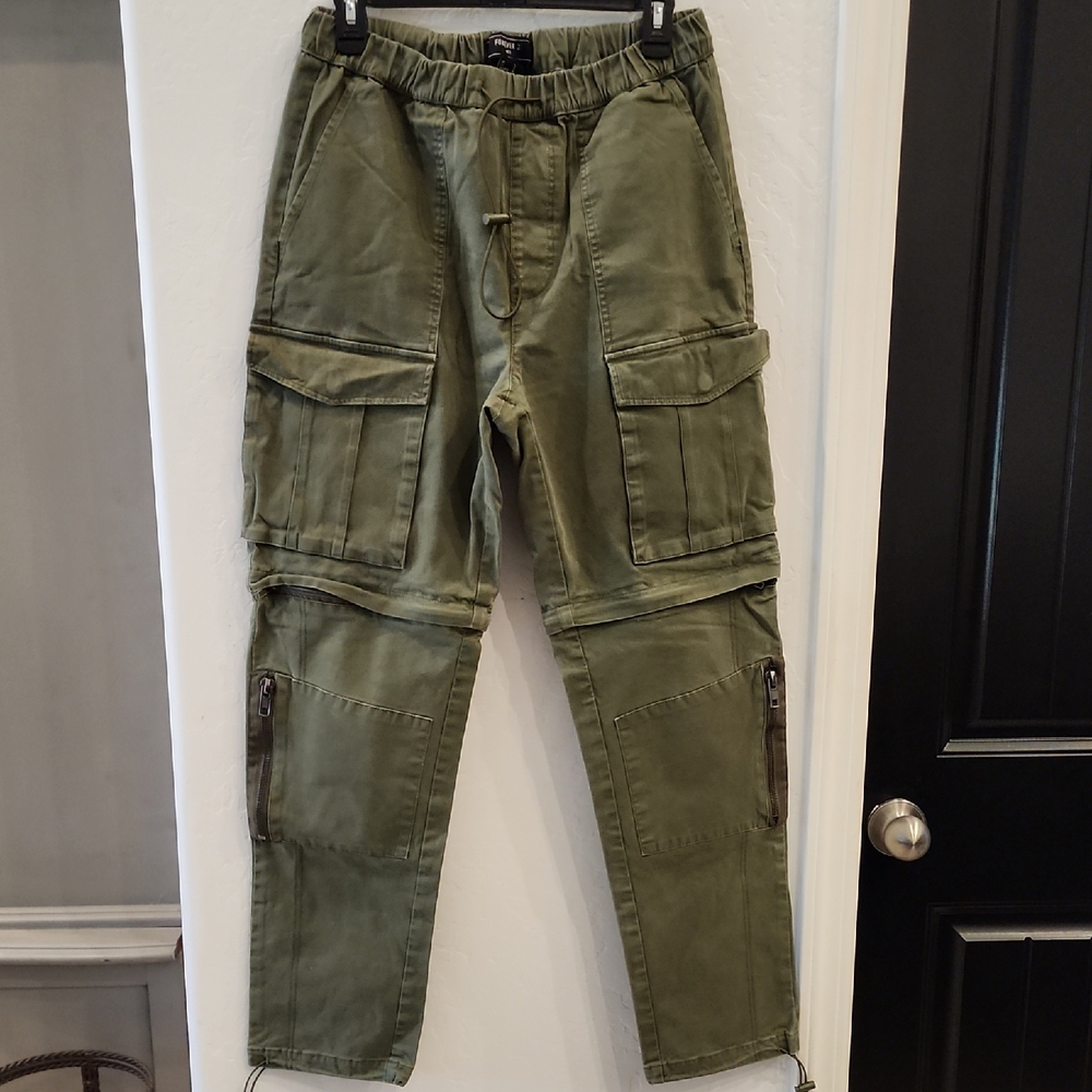 Forever 21 Men's Green Cargo Pants
